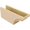 Ekena Millwork 6in. W x 8in. H x 20in. L Rivera Woodgrain TimberThane Rafter Tail, Primed Tan RFTUR06X08X20RIVRCPR - alternate 4